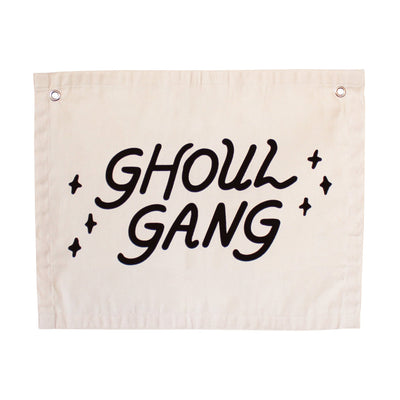 ghoul gang banner - Sweet Water Decor - Wall Hanging
