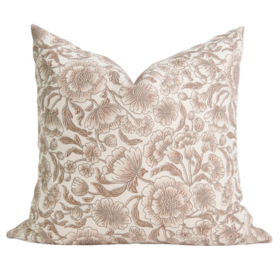 Hazel Floral Pillow Cover - Sweet Water Decor - Pillow Cover