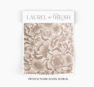 Hazel Floral Pillow Cover - Sweet Water Decor - Pillow Cover