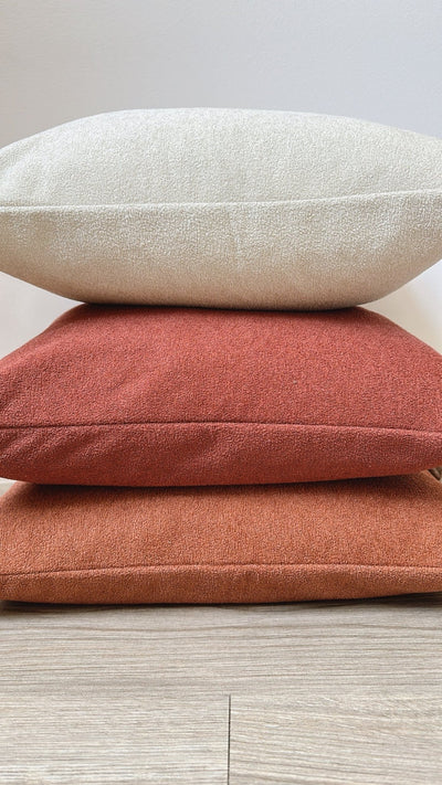 Berry Sherpa Pillow Cover - Sweet Water Decor - sherpa pillow cover