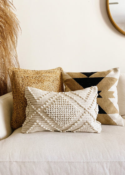 Verona Lumbar Pillow Cover - Sweet Water Decor - Throw Pillows