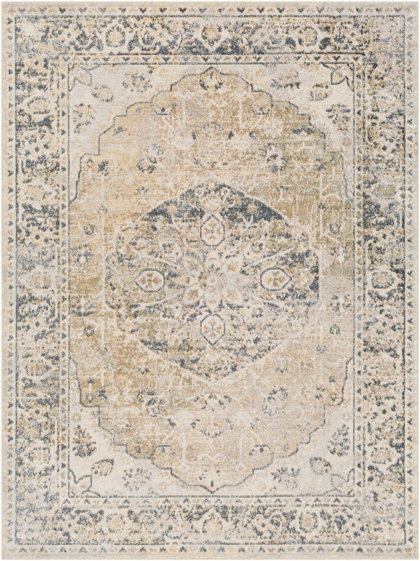 Rudo Beige Washable Area Rug - Sweet Water Decor - Rugs
