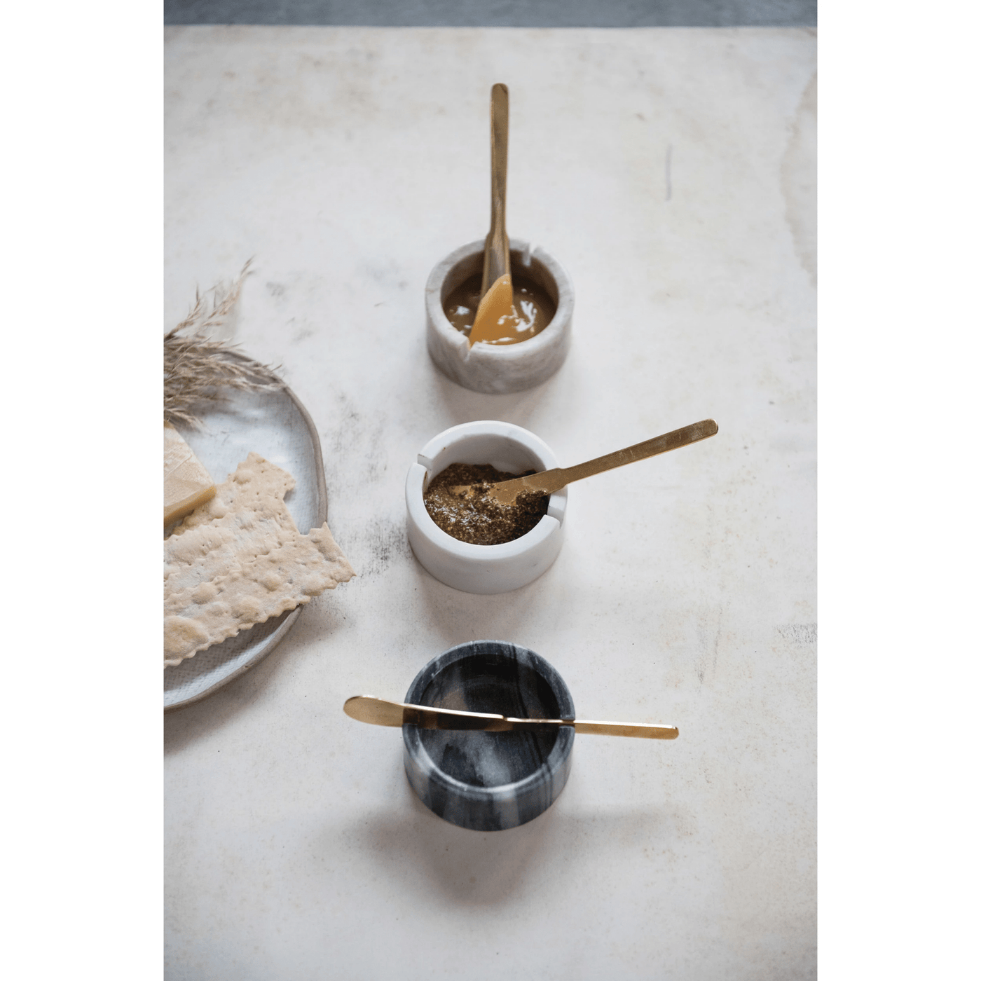 Marble Charcuterie Set - Sweet Water Decor - marble bowl