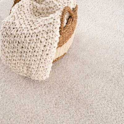 Heavenly Solid Beige Plush Rug - Sweet Water Decor - Rugs