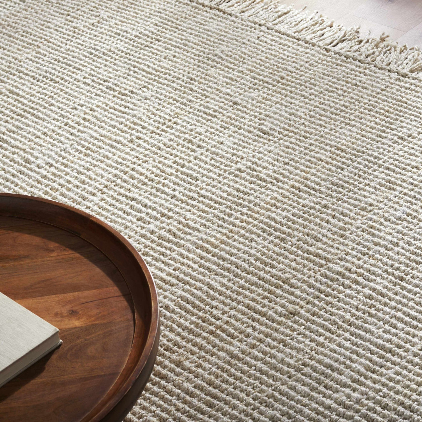 Senneterre Bleached Jute Rug - Sweet Water Decor - Rugs