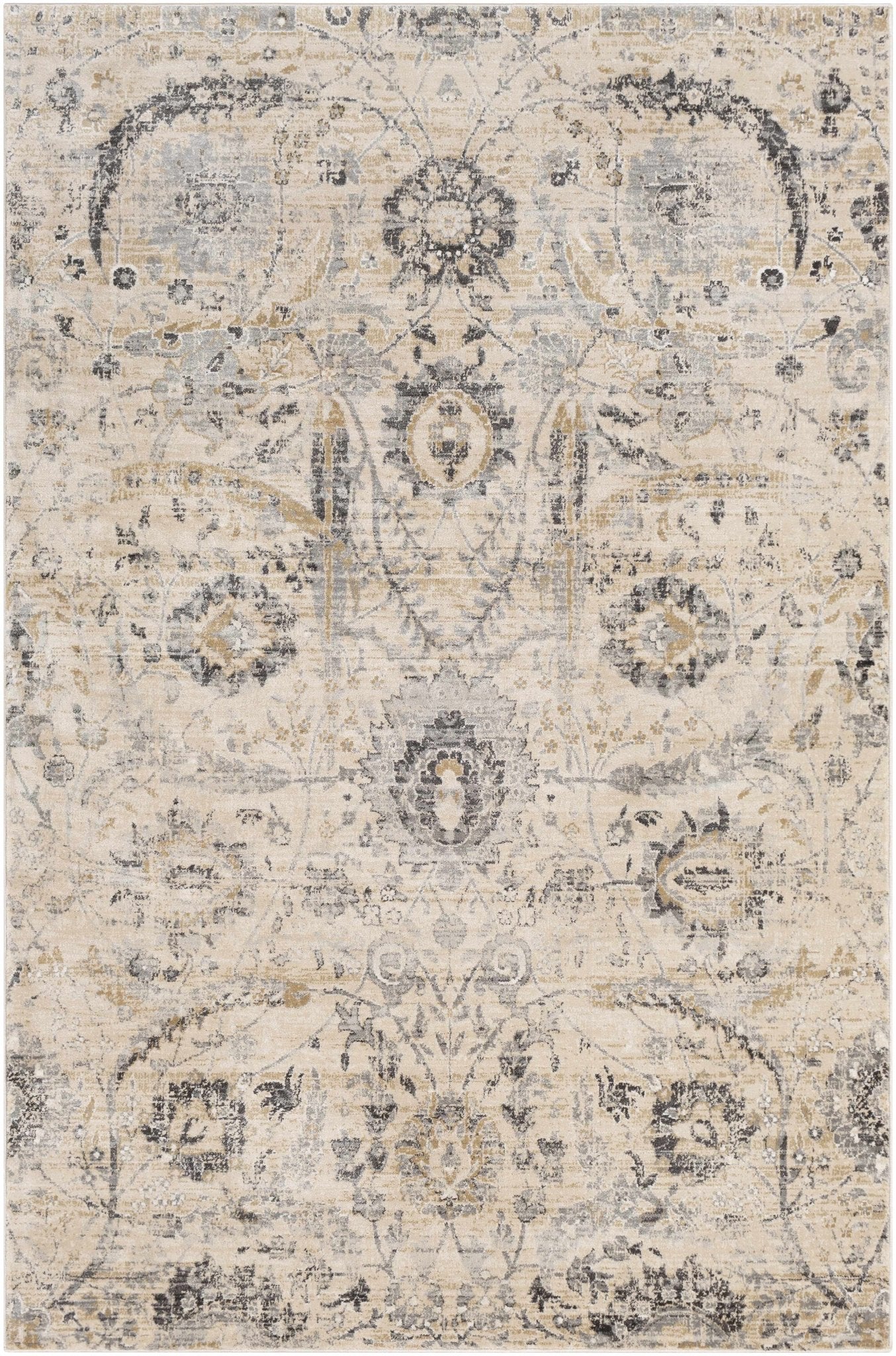 Georgiana Beige Area Rug - Sweet Water Decor - Rugs