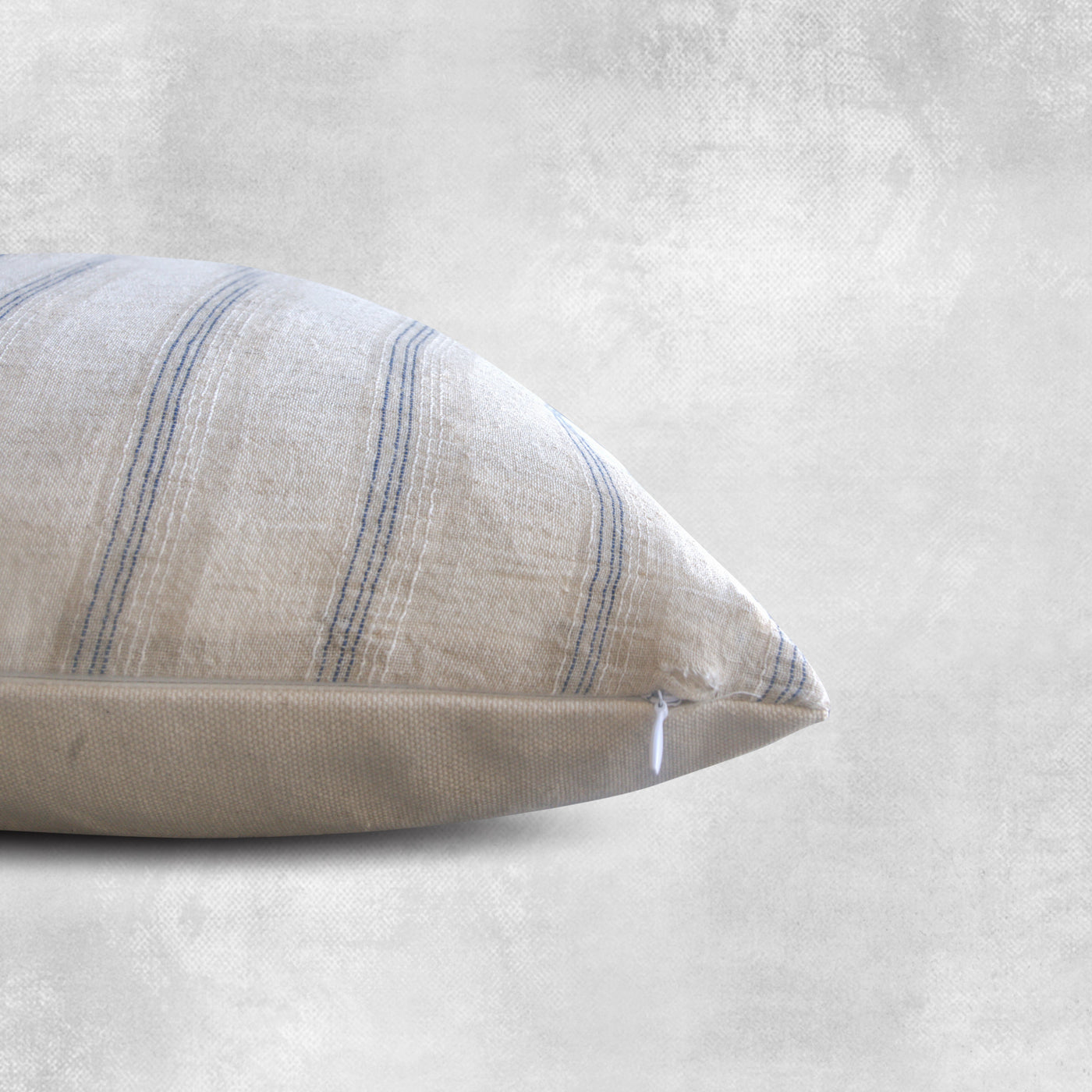 CHIBUIKE-Thailand Woven Cotton Lumbar Pillow cover