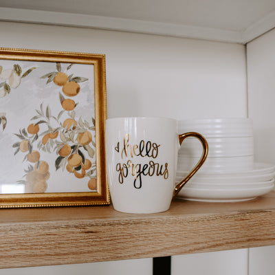 Hello Gorgeous 16oz. Coffee Mug - Sweet Water Decor - Coffee Mugs