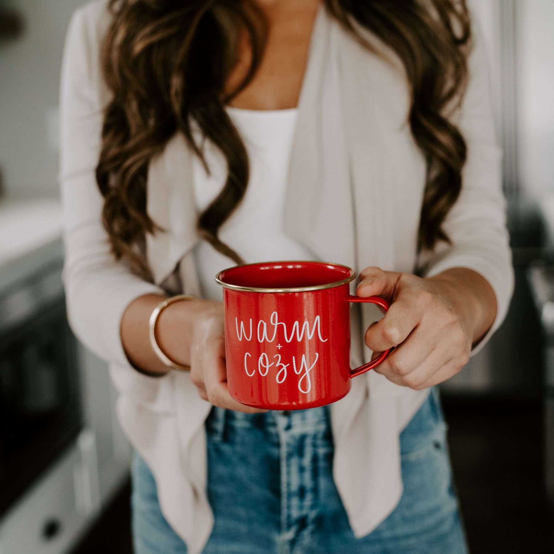 Sweet Water Decor Warm and Cozy Campfire Coffee Mug