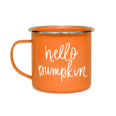 Hello Pumpkin Campfire Coffee Mug