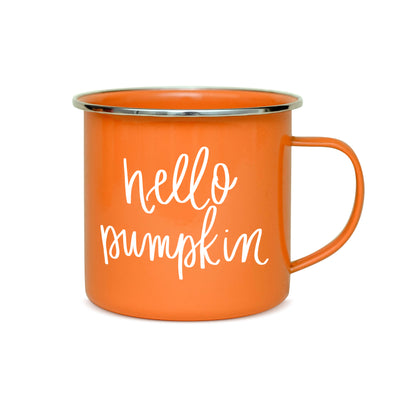 Hello Pumpkin Campfire Coffee Mug