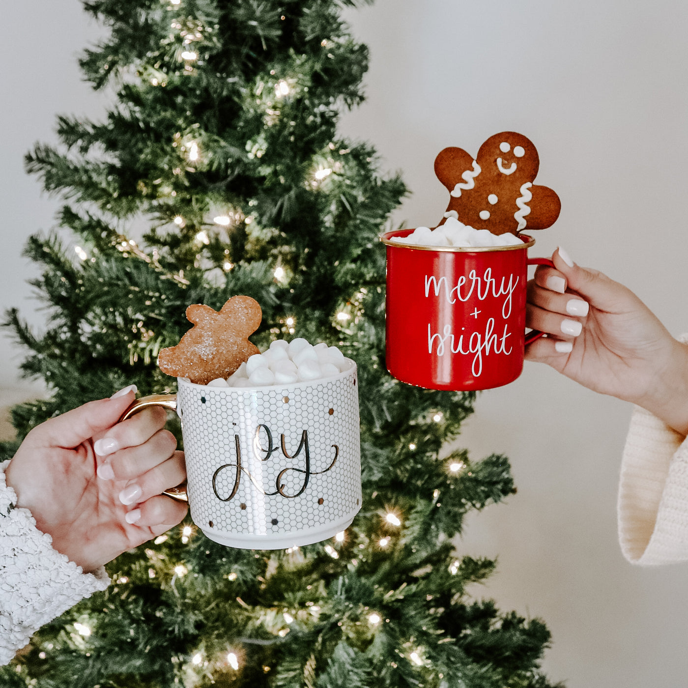Merry and Bright Campfire Coffee Mug