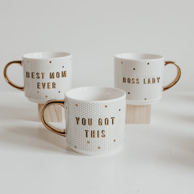 Boss Lady Tile Coffee Mug