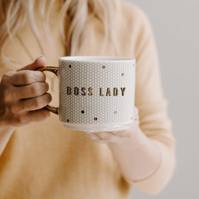 Boss Lady Tile Coffee Mug