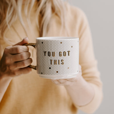 You Got This 17oz. Tile Coffee Mug - Sweet Water Decor - Coffee Mugs