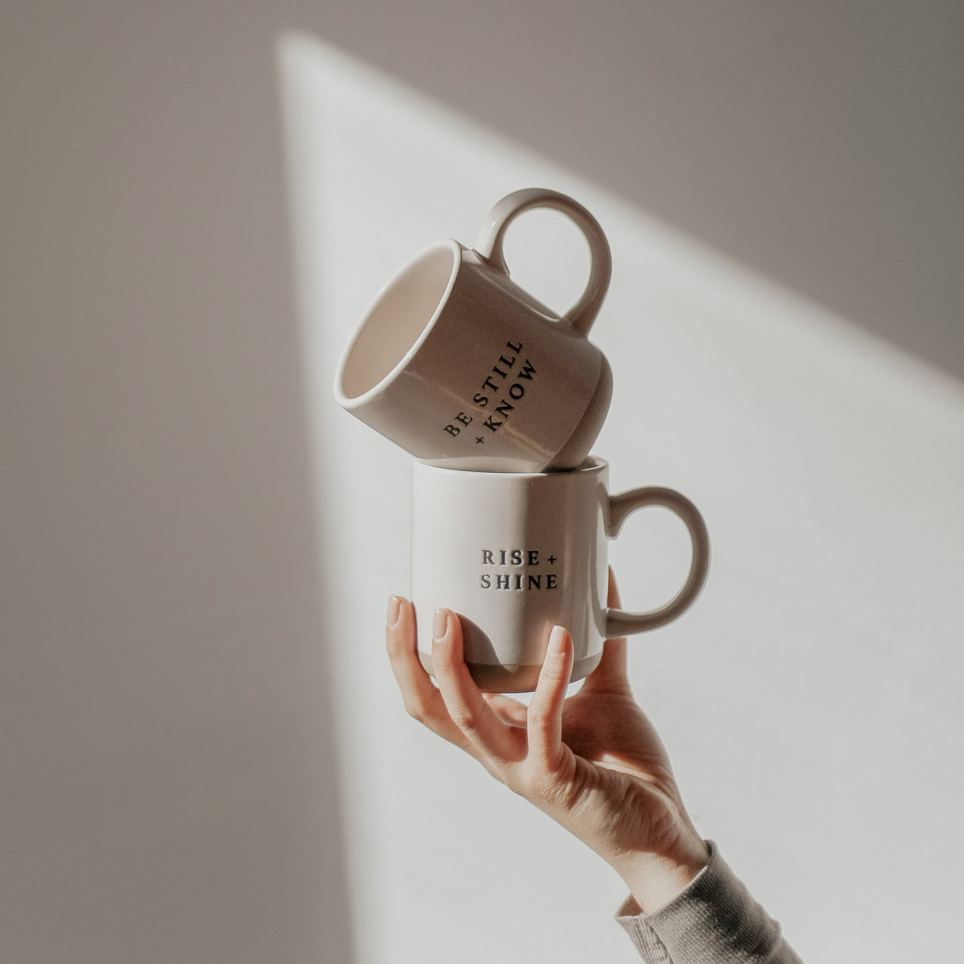 Be Still and Know Stoneware Coffee Mug