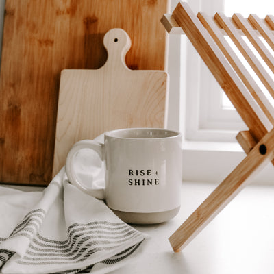 Rise and Shine 14oz. Stoneware Coffee Mug