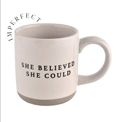 Imperfect Discounted Stoneware Coffee Mugs