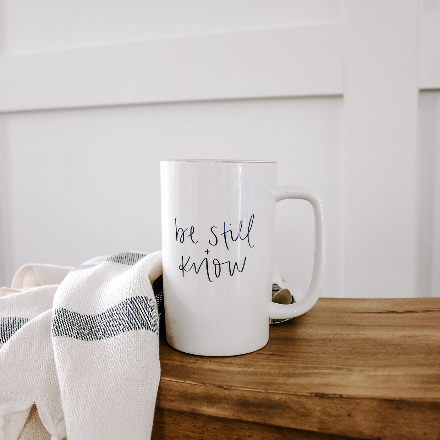 Be Still and Know Tall Coffee Mug