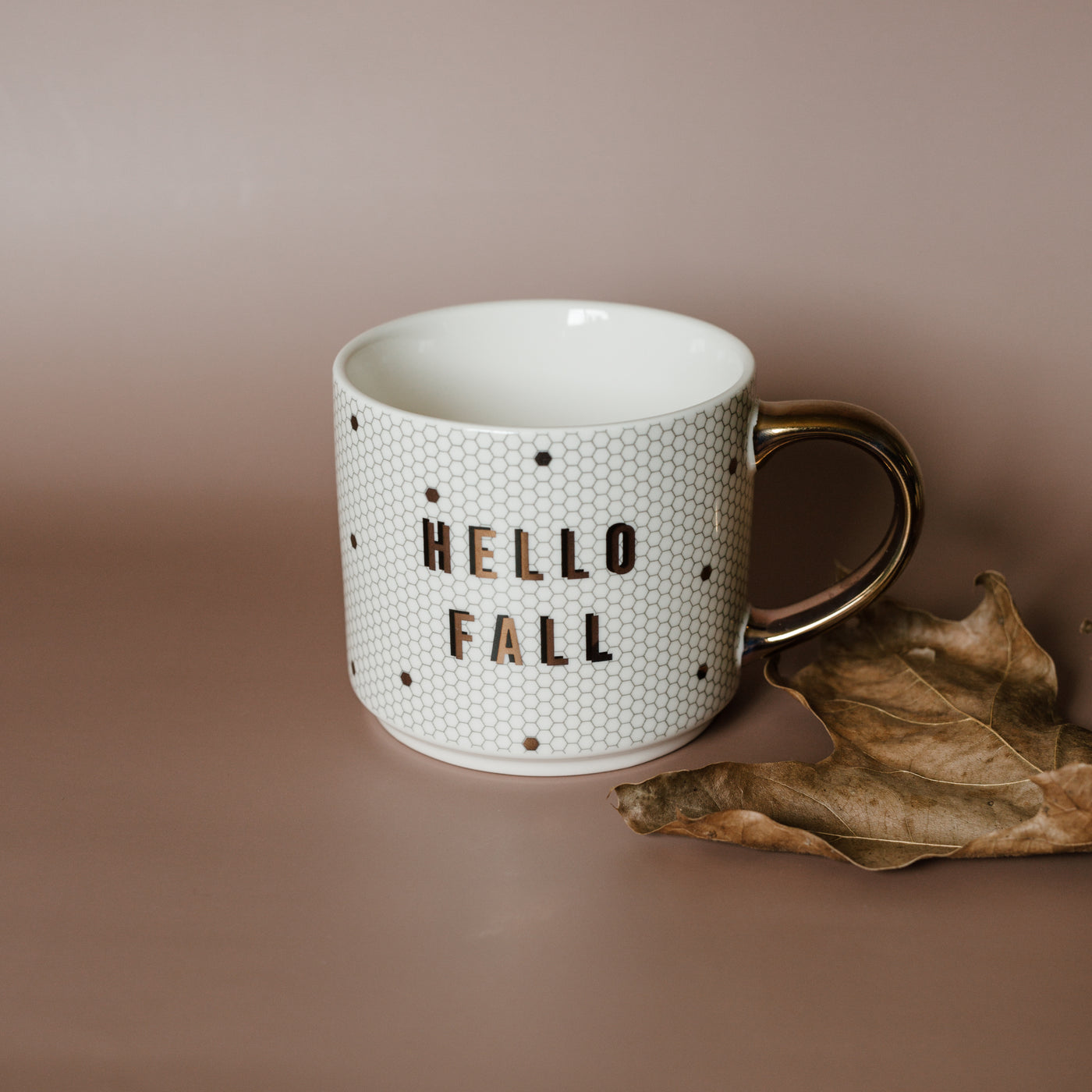 Hello Fall 17oz. Tile Coffee Mug
