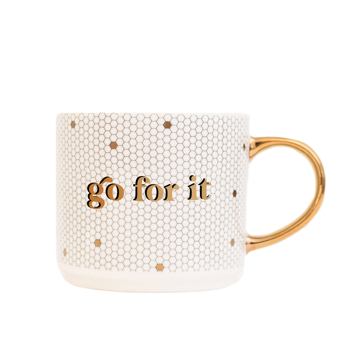 Go For It 17oz. Tile Coffee Mug