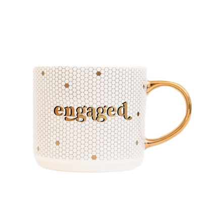 Engaged Tile 17oz. Coffee Mug