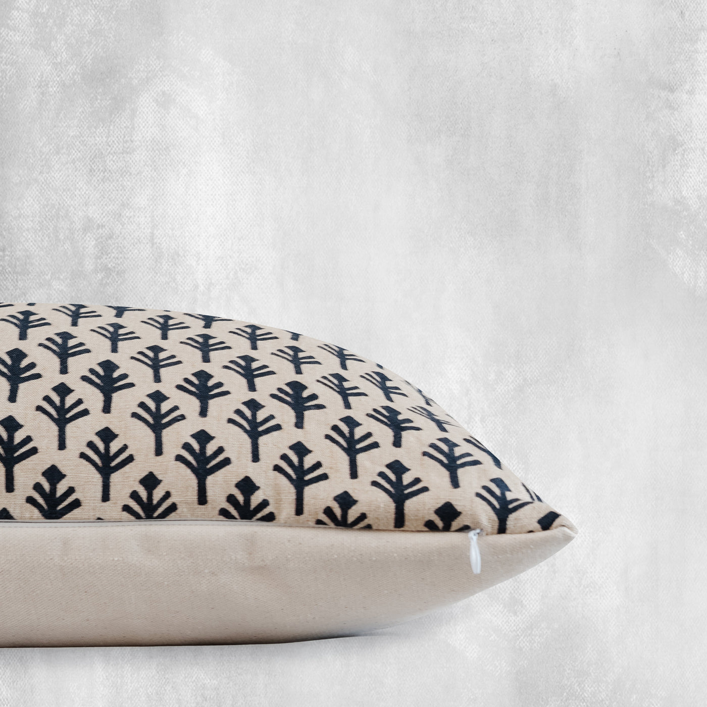 TORIOLA - Indian Hand Block Linen Pillow Cover