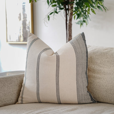 ENIIYI- Woven Cotton Throw Pillow Cover
