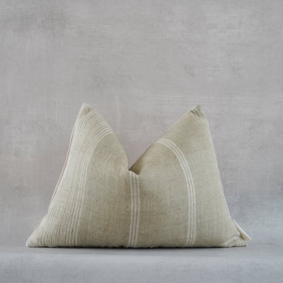 YINKA - Vintage Indian Wool Lumbar Throw Pillow Cover