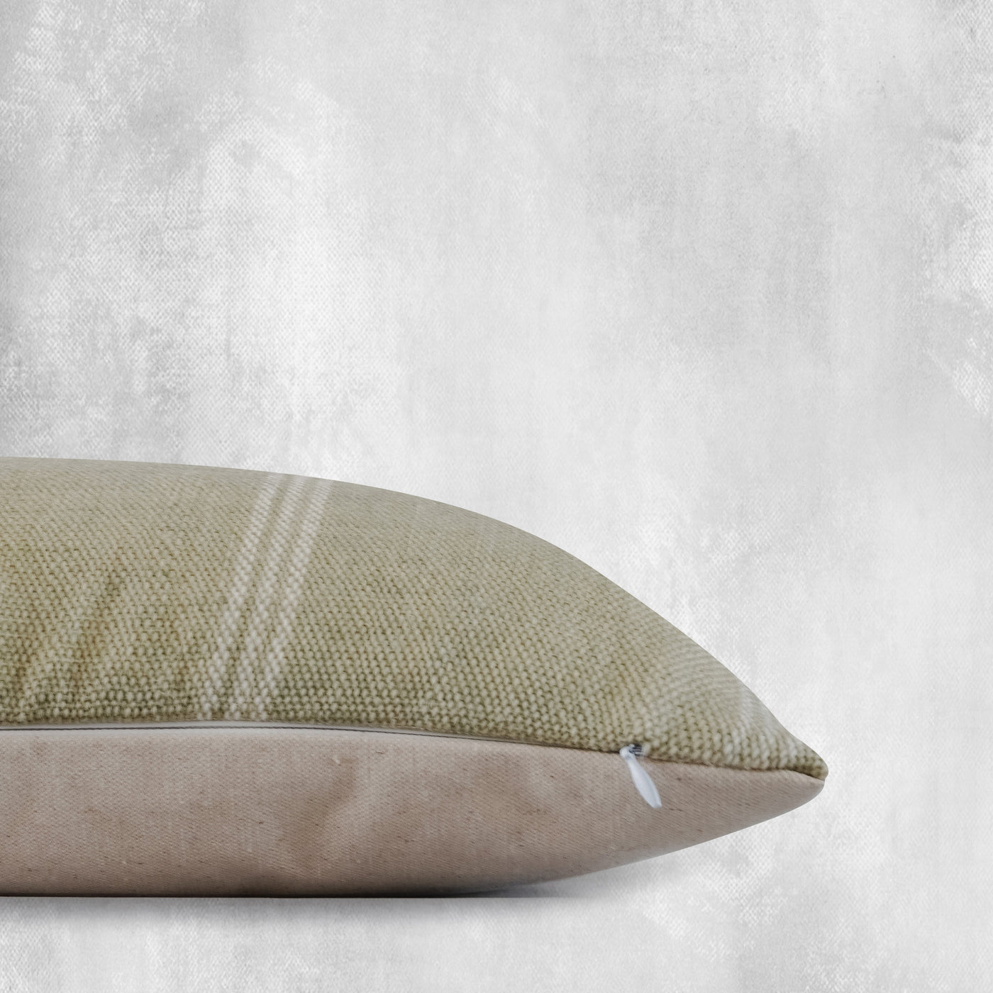 YINKA - Vintage Indian Wool Lumbar Throw Pillow Cover