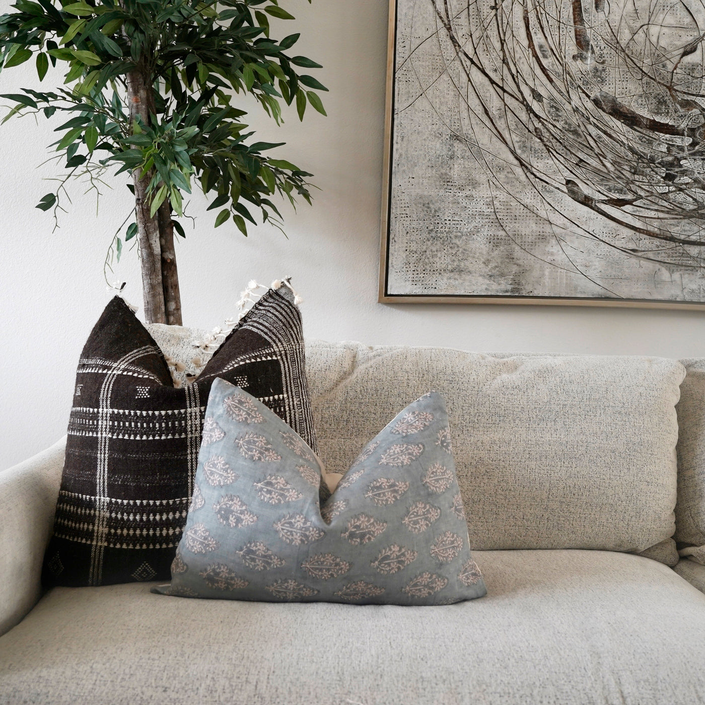 AYEM Indian Wool Pillow Cover