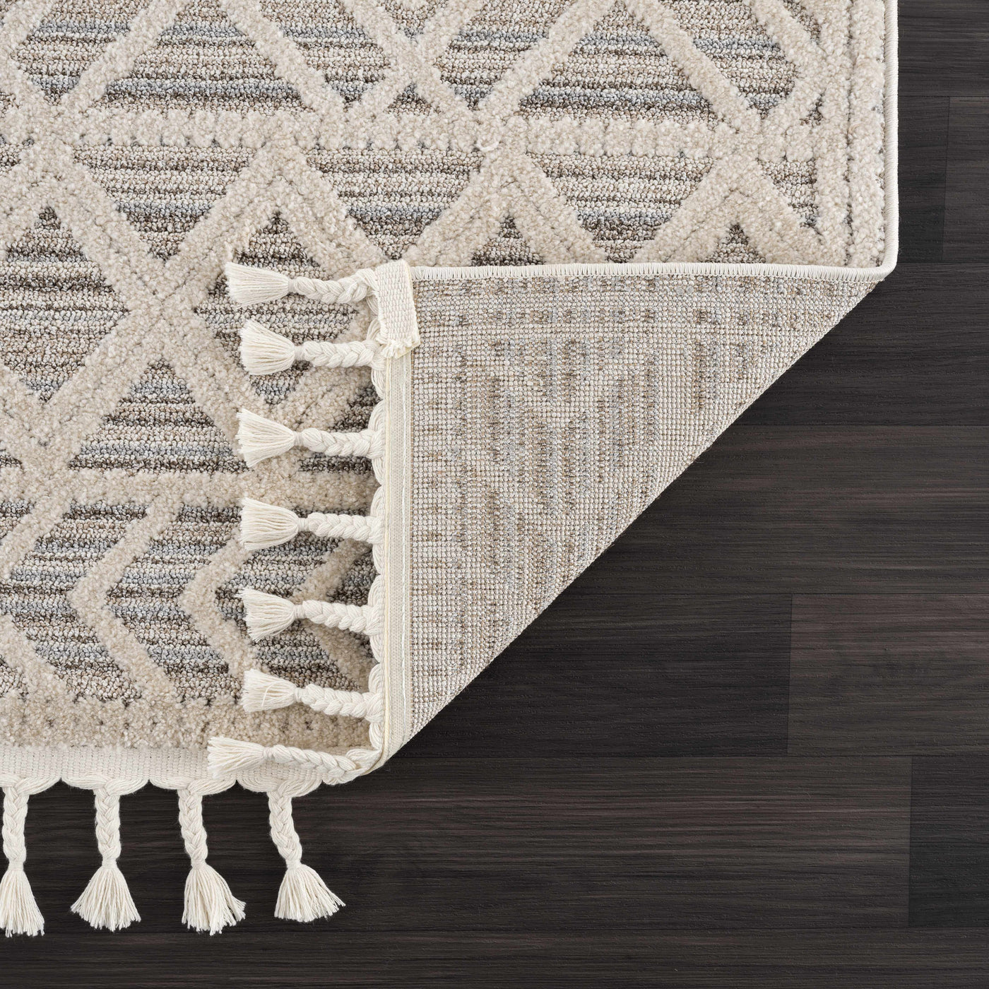 Magnolia Embossed Beige 2301 Area Rug