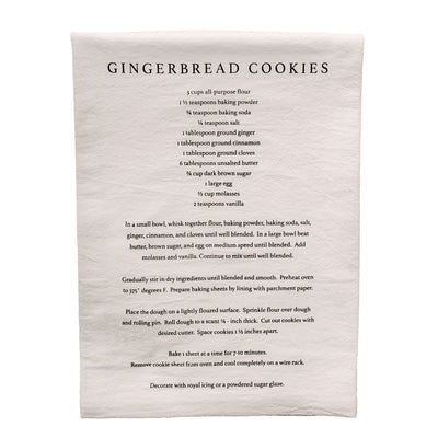 Gingerbread Cookies Tea Towel