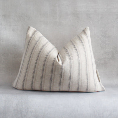 CHIBUIKE-Thailand Woven Cotton Lumbar Pillow cover