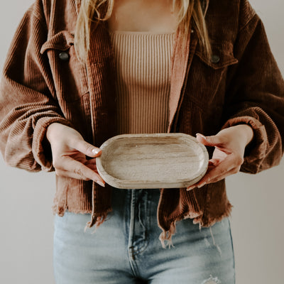 Rustic Wood Tray