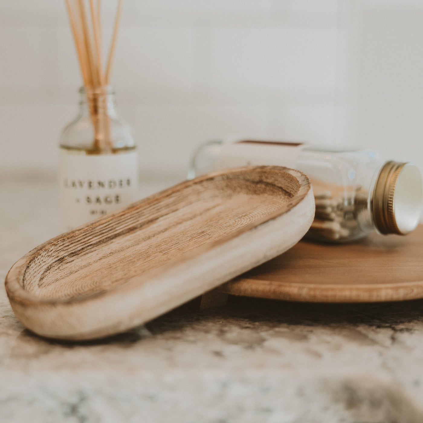 Rustic Wood Tray