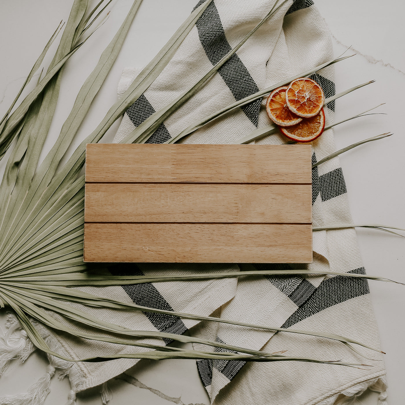 Natural Rectangular Wood Tray - Sweet Water Decor - Trays