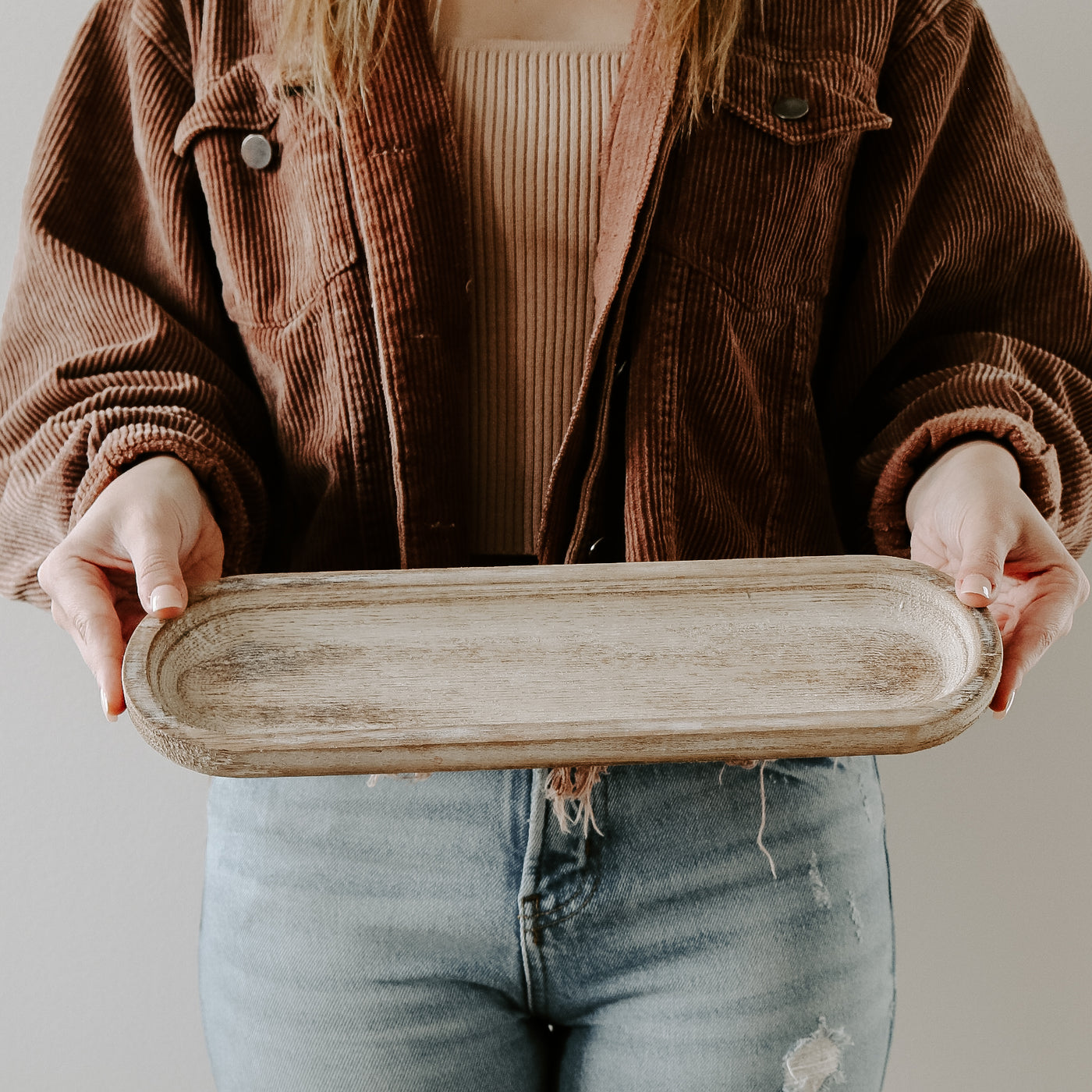 Large Rustic Wood Tray - Sweet Water Decor - Trays