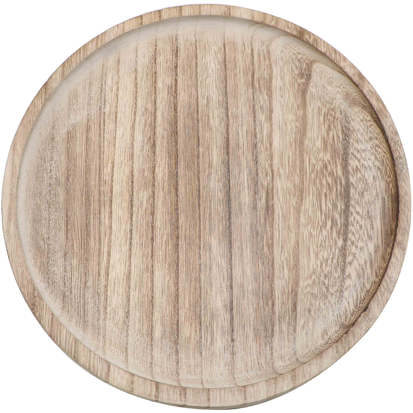 Large Rustic Round Wood Tray - Sweet Water Decor - Trays