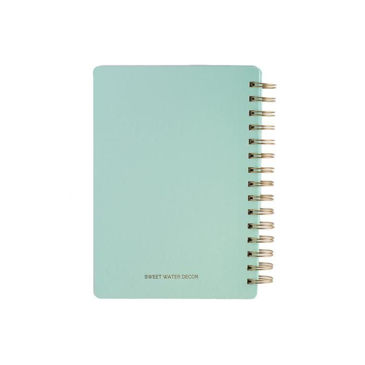 Boss Lady Mint Spiral Notebook - Sweet Water Decor - Notebooks - farmhouse decor