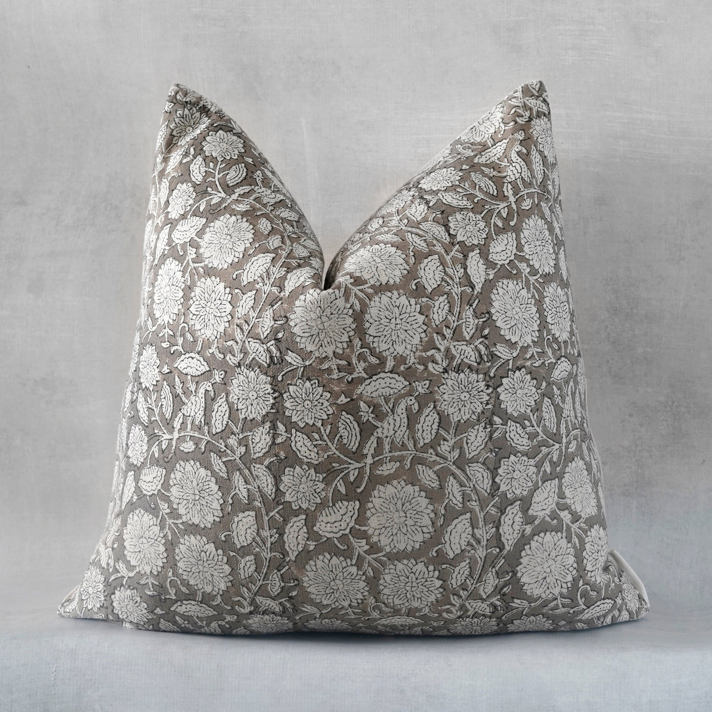KEHINDE- Indian Hand Block Linen Pillow cover