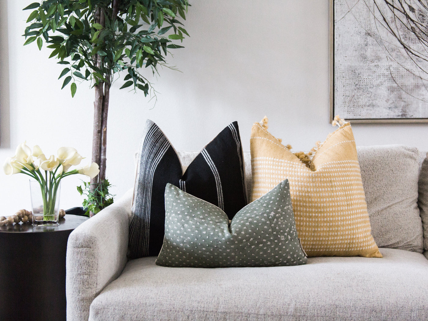 MUREWA- Vintage Indian Wool Pillow Cover