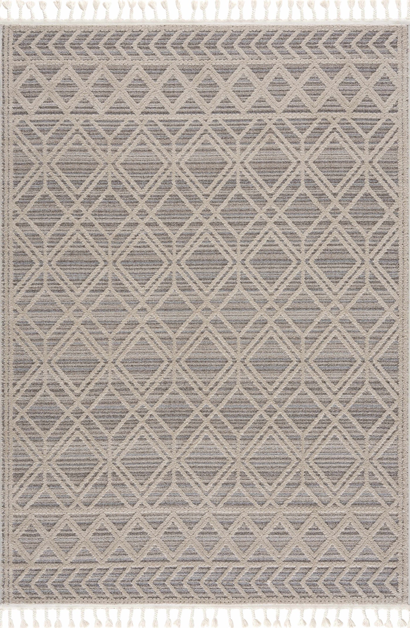 Magnolia Embossed Beige 2301 Area Rug