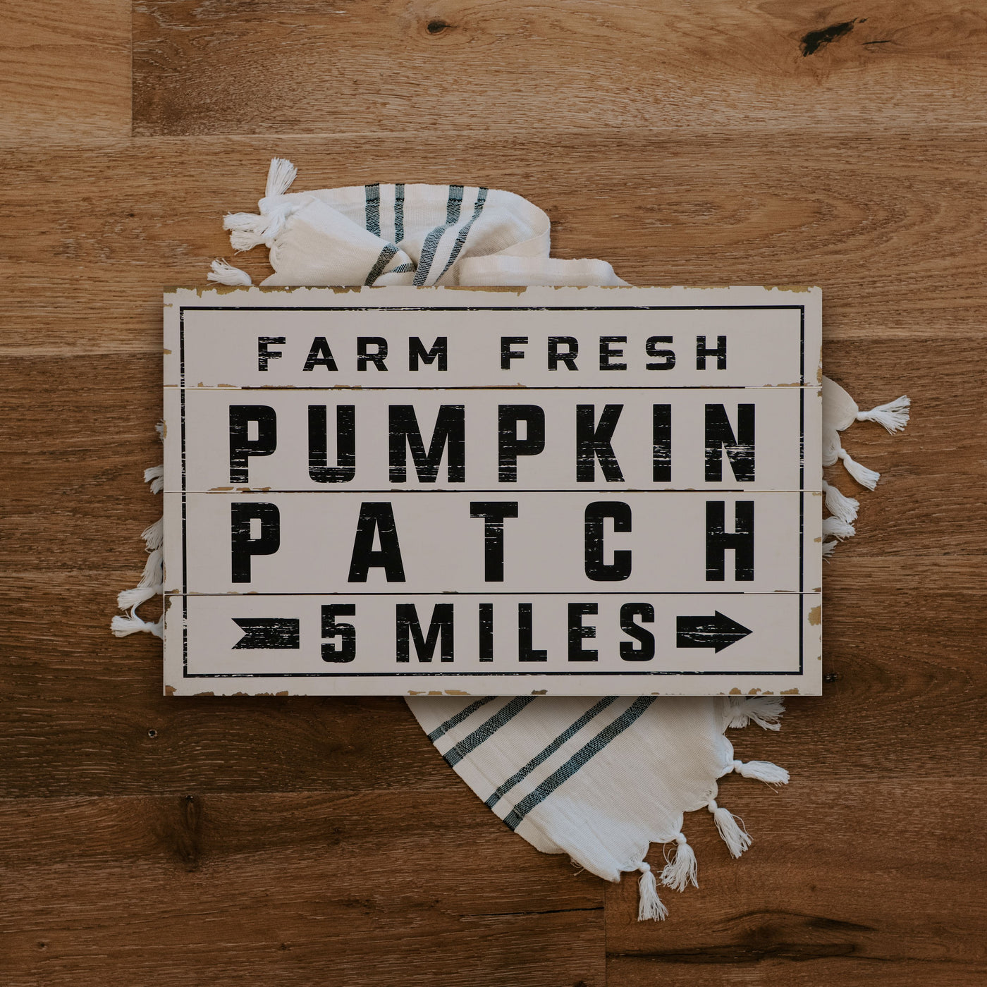 Pumpkin Patch Shiplap Wood Sign 15 x 24"