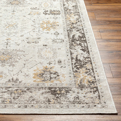 Arwel Cream Washable Area Rug