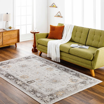 Arwel Cream Washable Area Rug