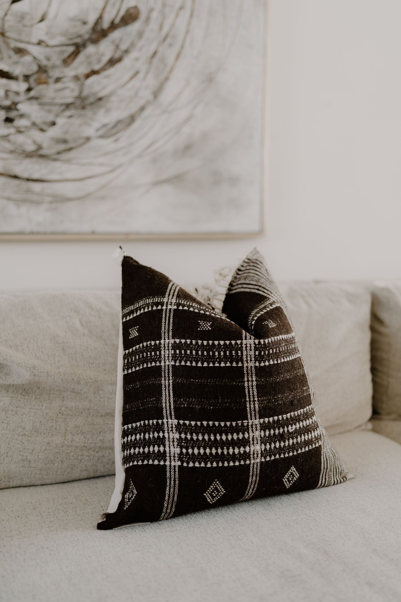 AYEM Indian Wool Pillow Cover