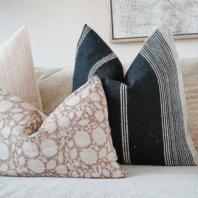 MUREWA- Vintage Indian Wool Pillow Cover