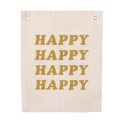 super happy banner - Sweet Water Decor - Wall Hanging