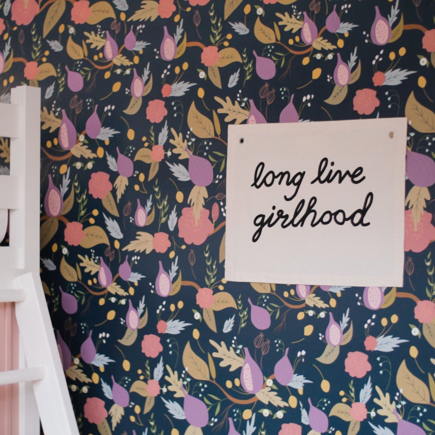 long live girlhood banner - Sweet Water Decor - Wall Hanging